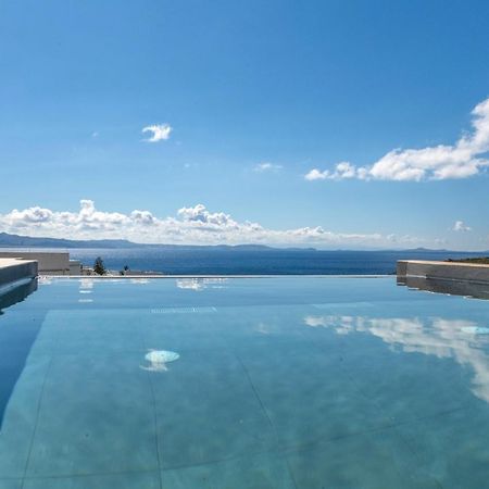 Villa With View Of Agios Ioannis And Pool With Jacuzzi Kültér fotó