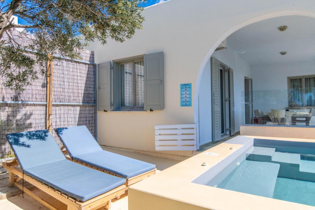 Villa With View Of Agios Ioannis And Pool With Jacuzzi Kültér fotó